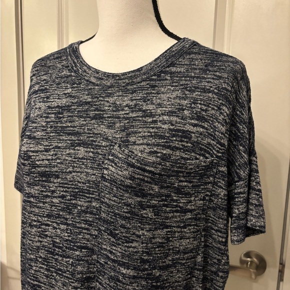 Rag & Bone grey basic pocket short sleeve oversized tee size XS - Picture 10 of 14